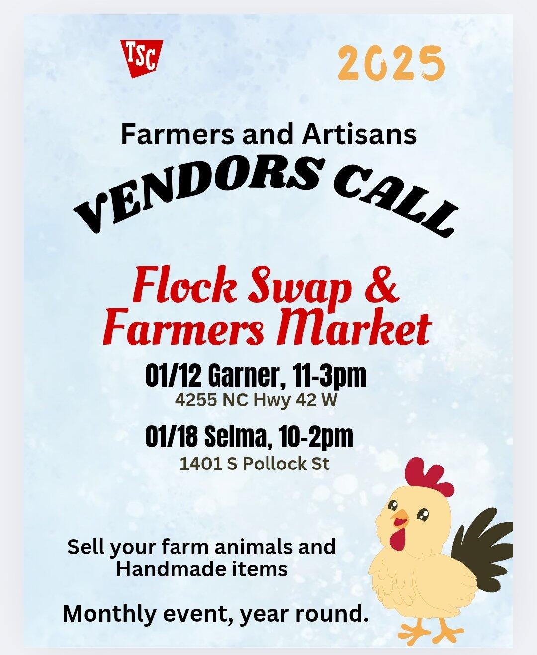 Tractor Supply Farmers Market & Flock Swap