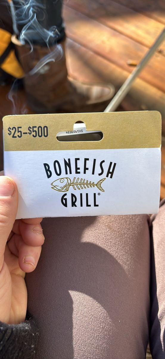 Bonefish grill gift card in Wilmington, NC For Sale & Free — Nextdoor