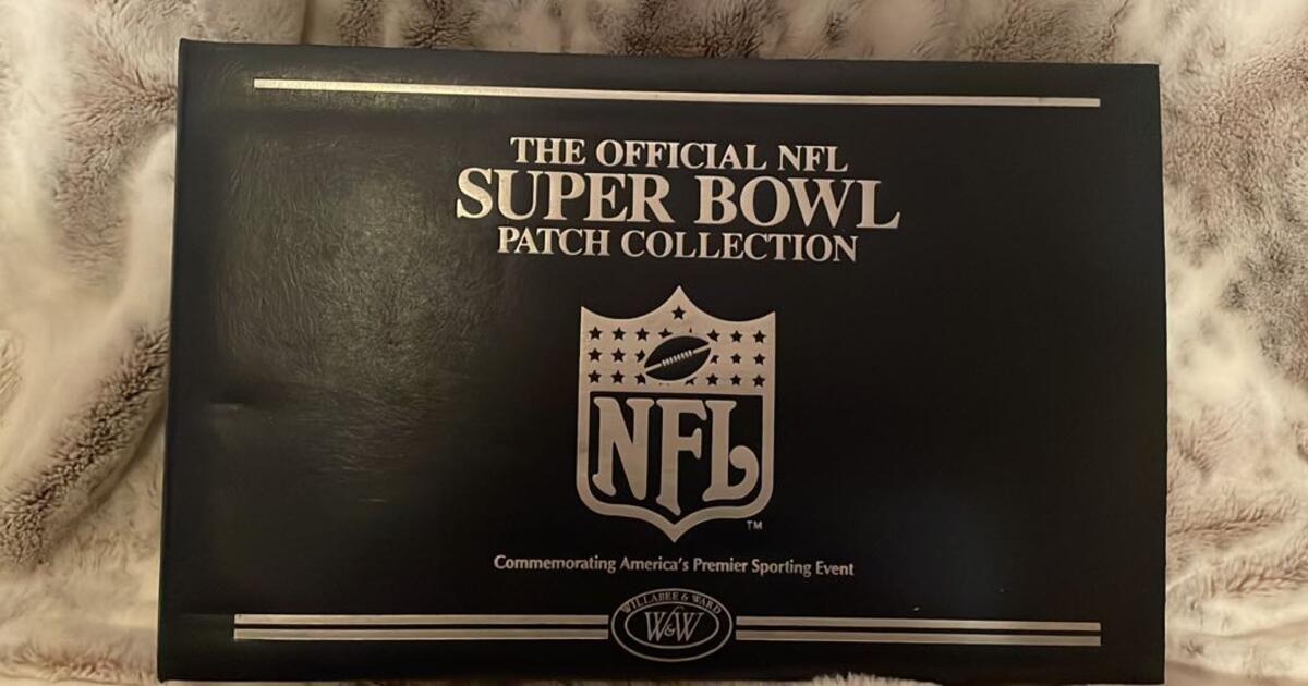 NFL Super Bowl Patch Collection 