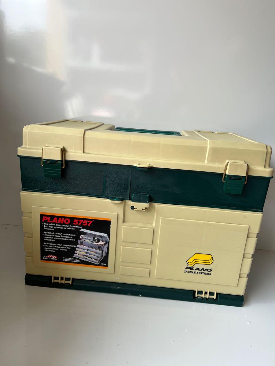 PLANO 5757 TACKLE BOX 4 DRAWER EXCELLENT STORAGE CONTAINER FISHING for $30  in Longmont, CO