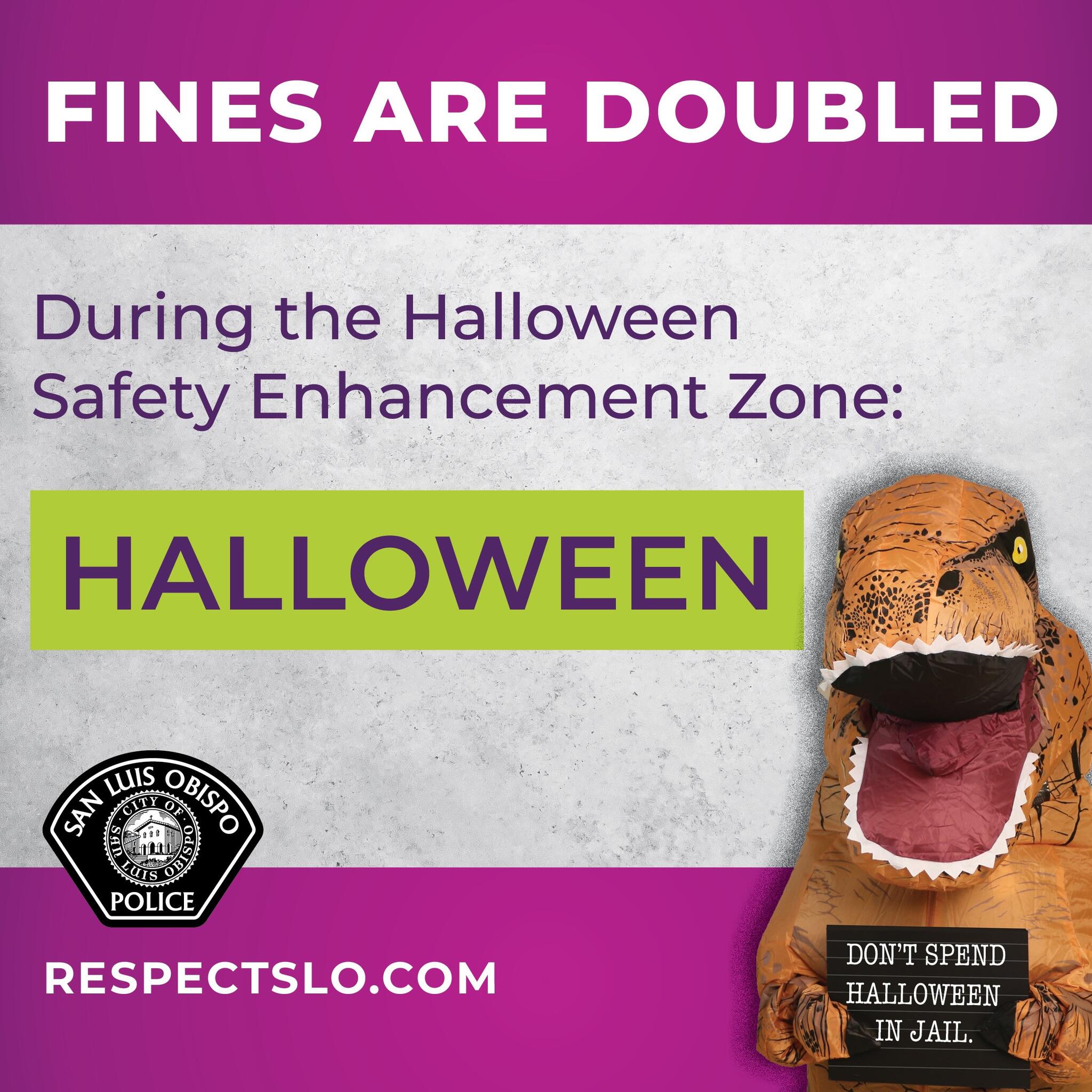 Top 8 Ways to Safely Enjoy Halloween in SLO (San Luis Obispo Police