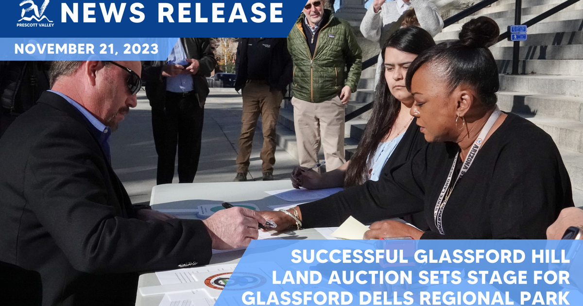 SUCCESSFUL GLASSFORD HILL LAND AUCTION SETS STAGE FOR GLASSFORD DELLS