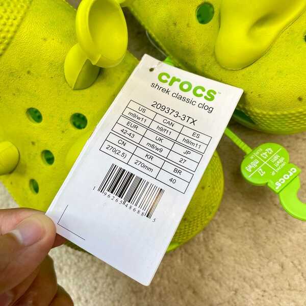  Crocs Unisex-Adult Classic Shrek Clogs | Mules & Clogs