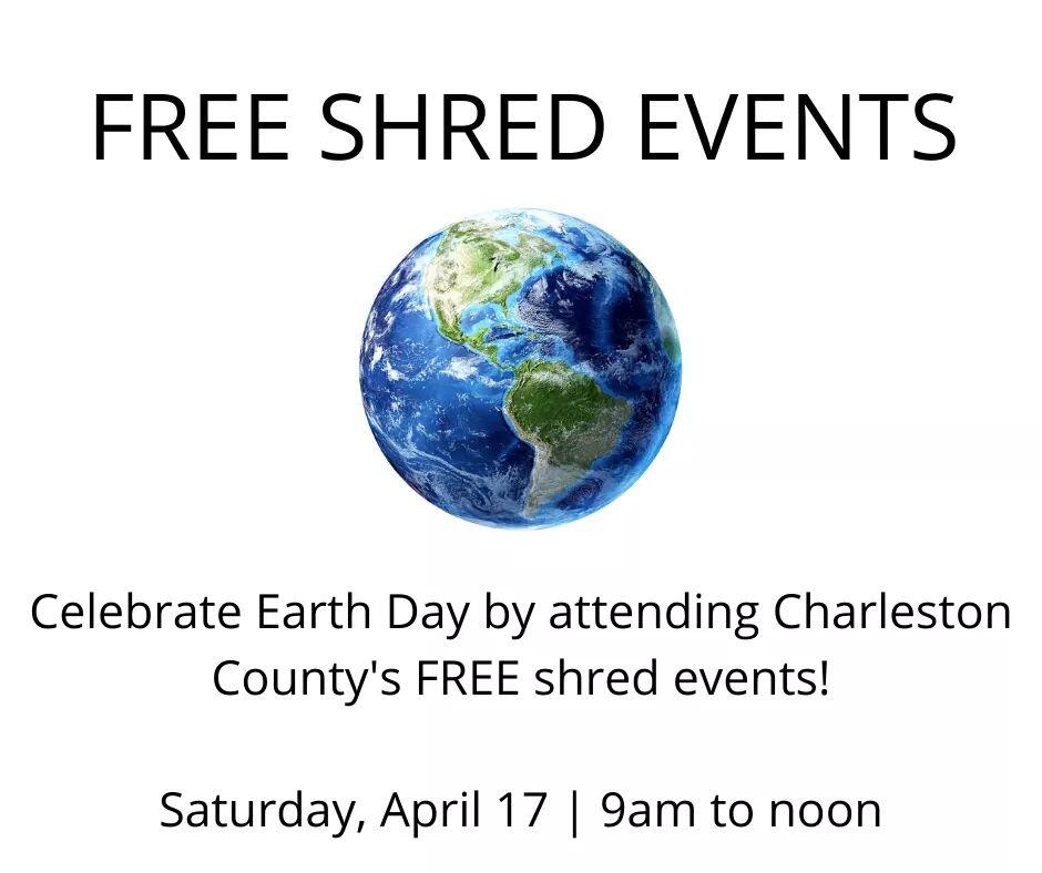 Free Shred Events by Charleston County (James Island PSD) — Nextdoor