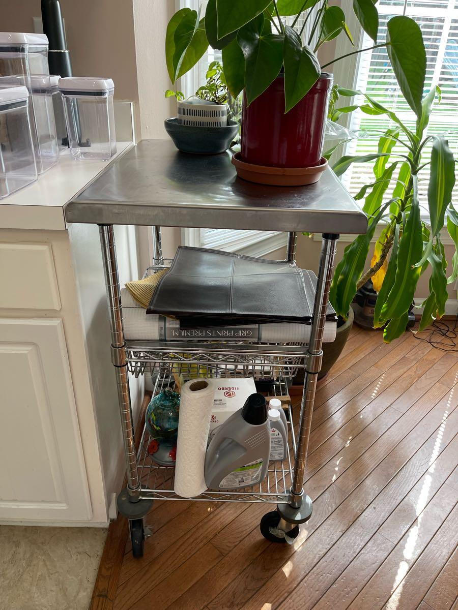 Stainless Steel Utility Cart