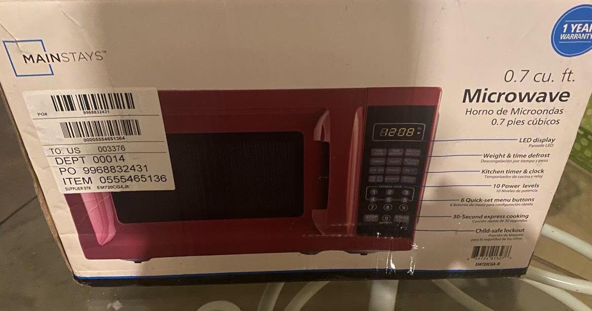 Mainstay microwave for 30 in Buckeye, AZ For Sale & Free — Nextdoor