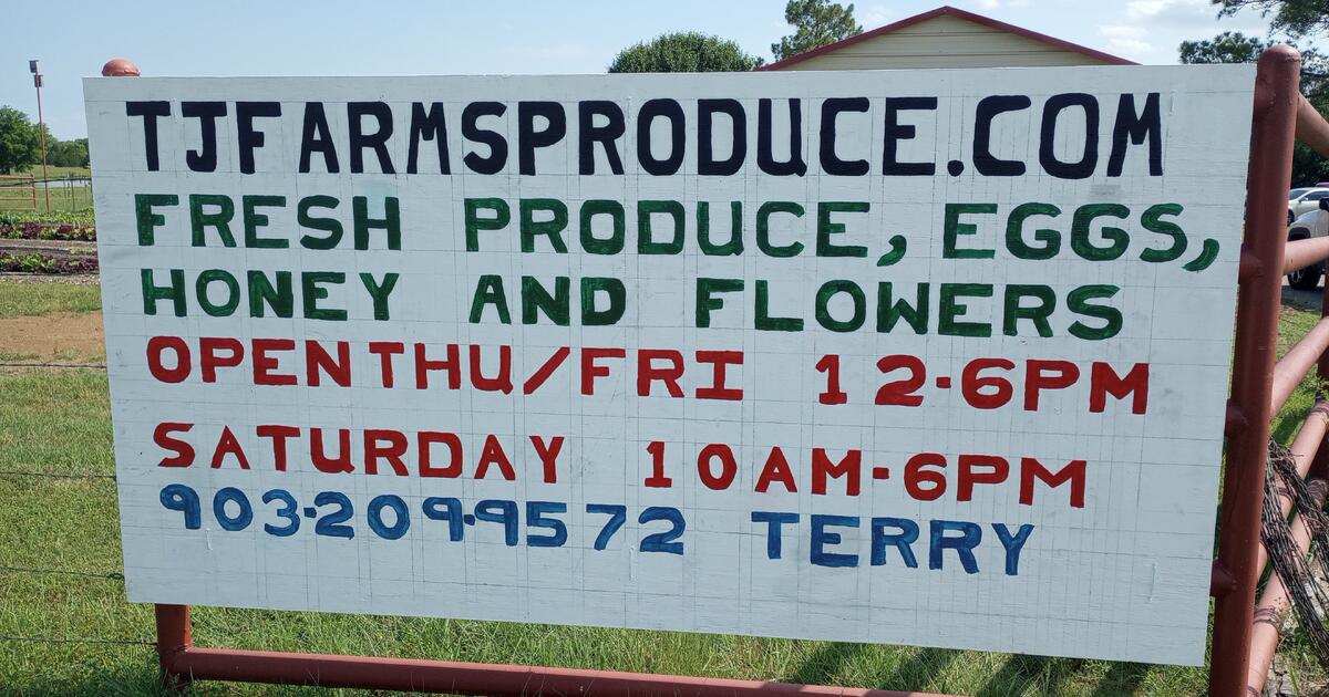 Farm Fresh Produce, eggs, honey and fresh cut flowers. for 1 in Sadler