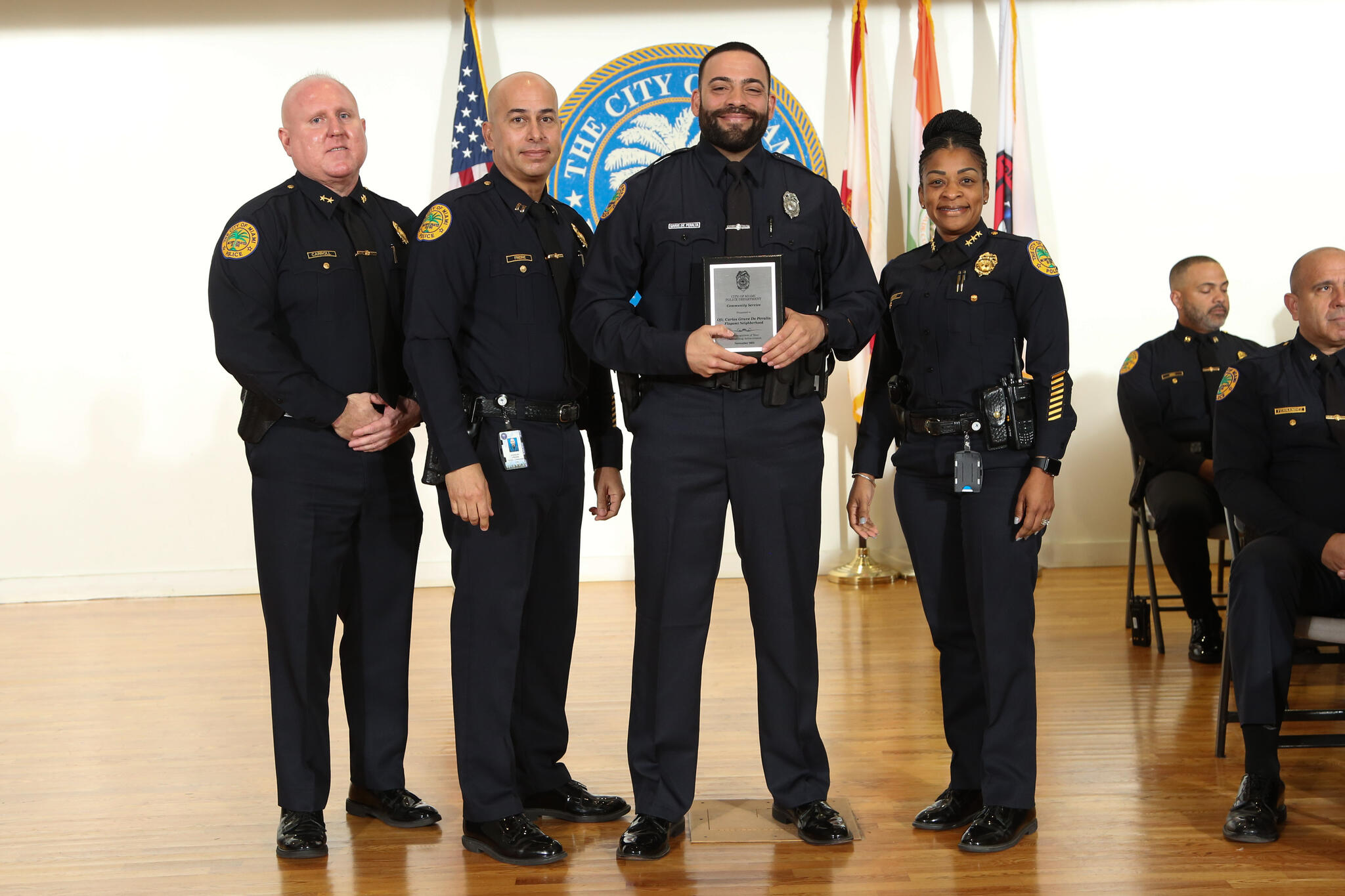 Congratulations to Officer Grave De Peralta who was the recipient of a ...