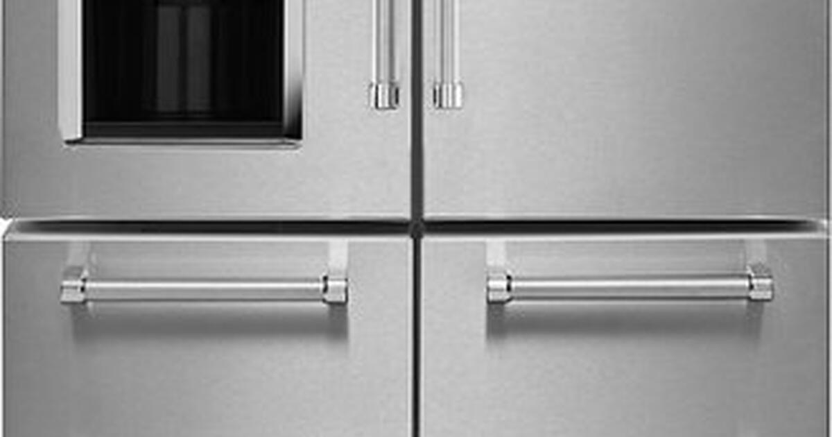 Refrigerator kitchenaid Stainless Steel (not cooling) for Free in