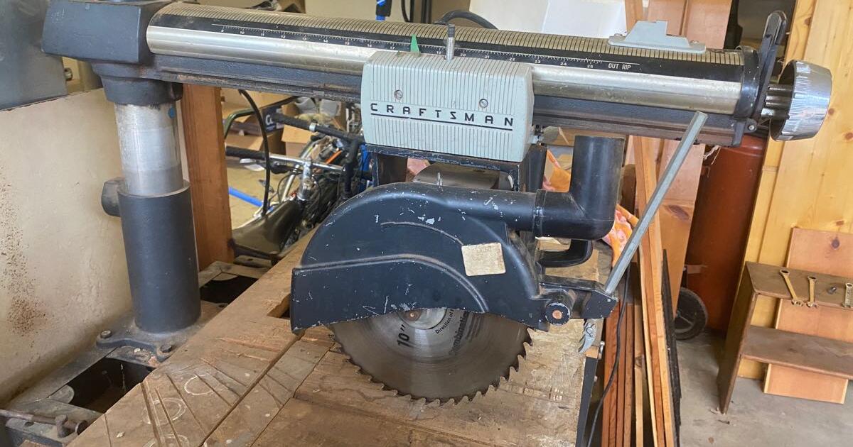 Free Sears and Roebuck Radial Arm Saw for Free in Sonora, CA For Sale