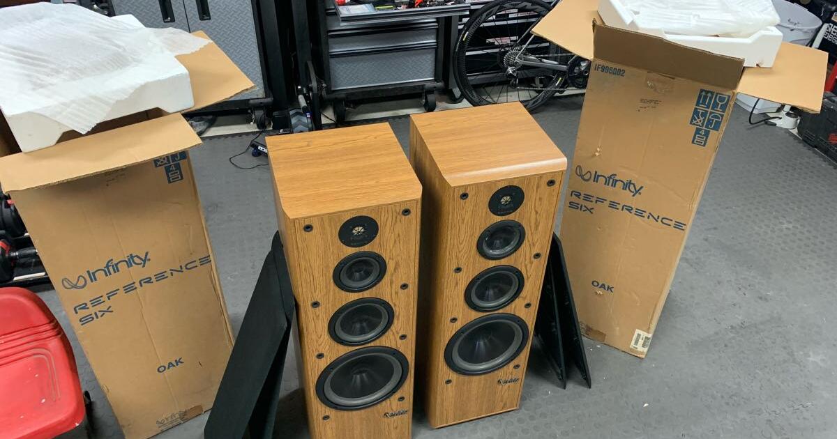 infinity reference six speakers