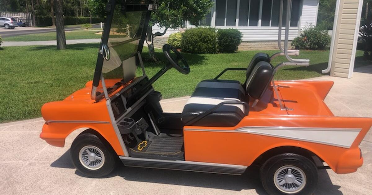57Chevy Replica golf cart on a club car frame. for 4500 in Sebring, FL
