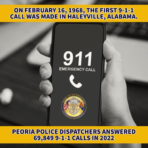 The Peoria Police Department is thankful for our Amazing Dispatchers ...