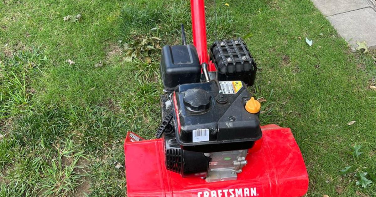 CRAFTSMAN 208-cc 24-in Front-Tine Forward-rotating Tiller in Bartlett ...