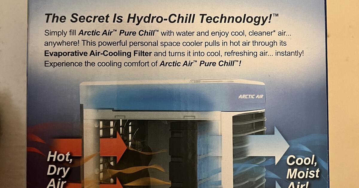 Arctic Air Pure Chill Portable Evaporative Air Cooler for 10 in Tucson