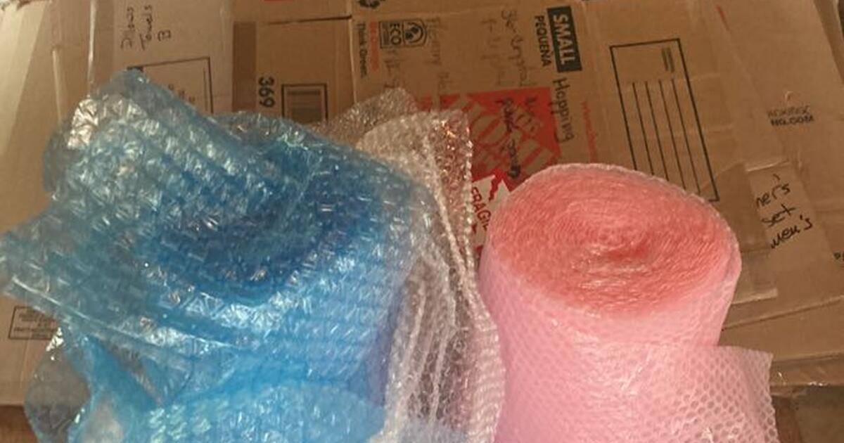 Free Boxes And Bubble Wrap