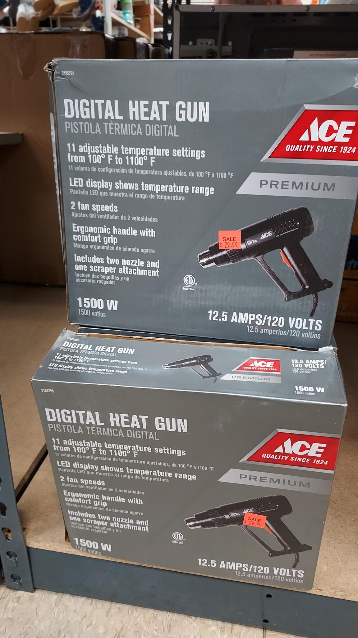 ACE Digital Heat Gun 2195295