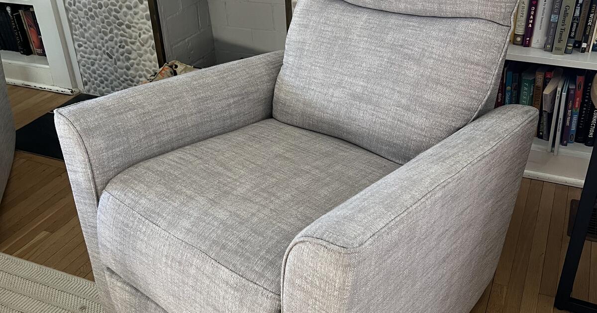 REDUCED! Soho Swivel Glider by Second Story Home for 150 in Louisville