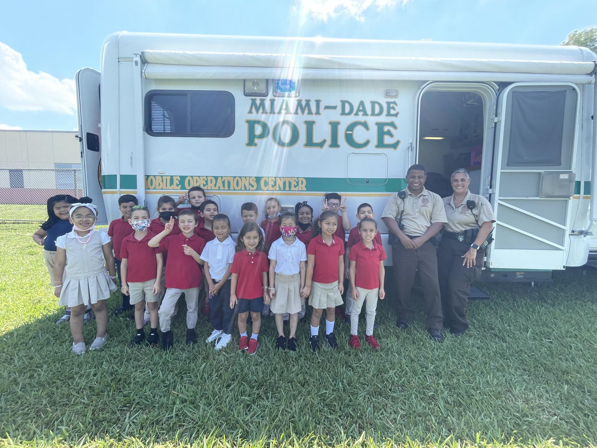 Career Day at Charles D. Wyche Elementary (MiamiDade Police Department