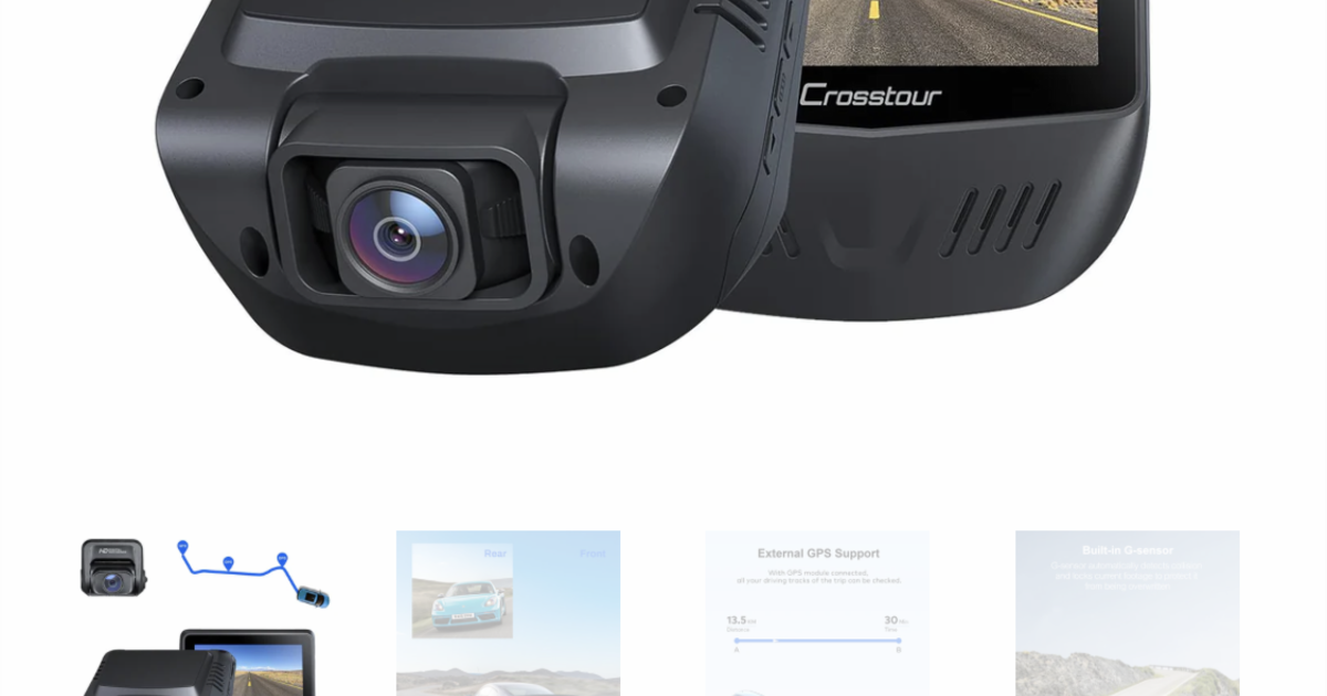 Crosstour Cr900 Dashcam New In Box For $20 In Los Angeles, CA