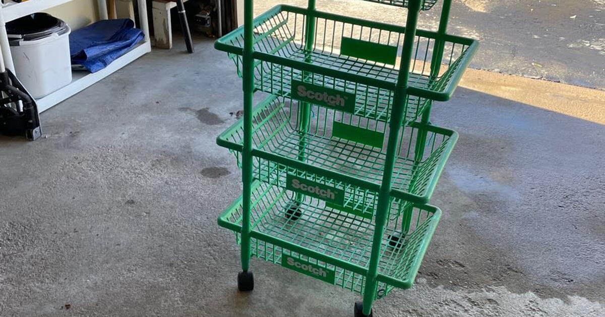 Scotch Rolling Storage Rack for $5 in Aurora, CO | For Sale & Free ...