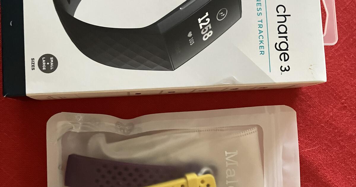 Fitbit Charge 3 Advanced Fitness Tracker for $60 in Nashua, NH | For ...