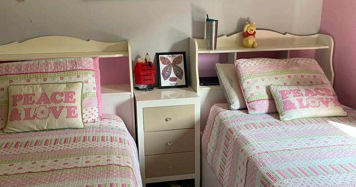 Twin beds captain or bookcase for 200 in Winston Salem, NC For Sale