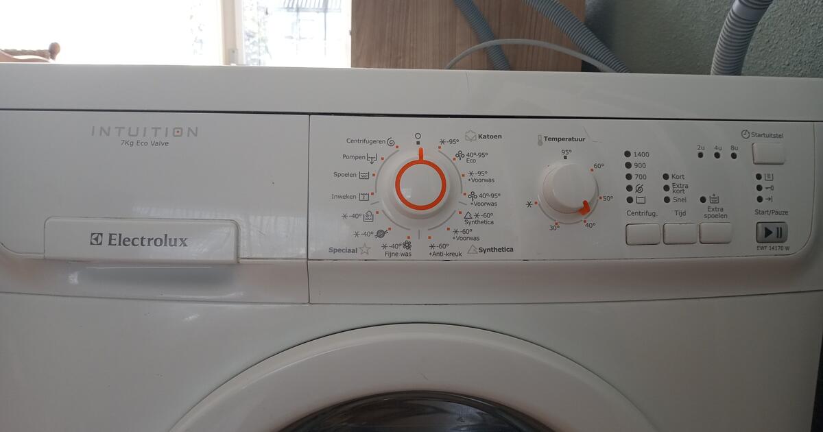 inch Assert Slang Electrolux Intuition 7kg Eco Valve Wasmachine Voor 50 € In Breda, NB |  Gratis/Te Koop — Nextdoor