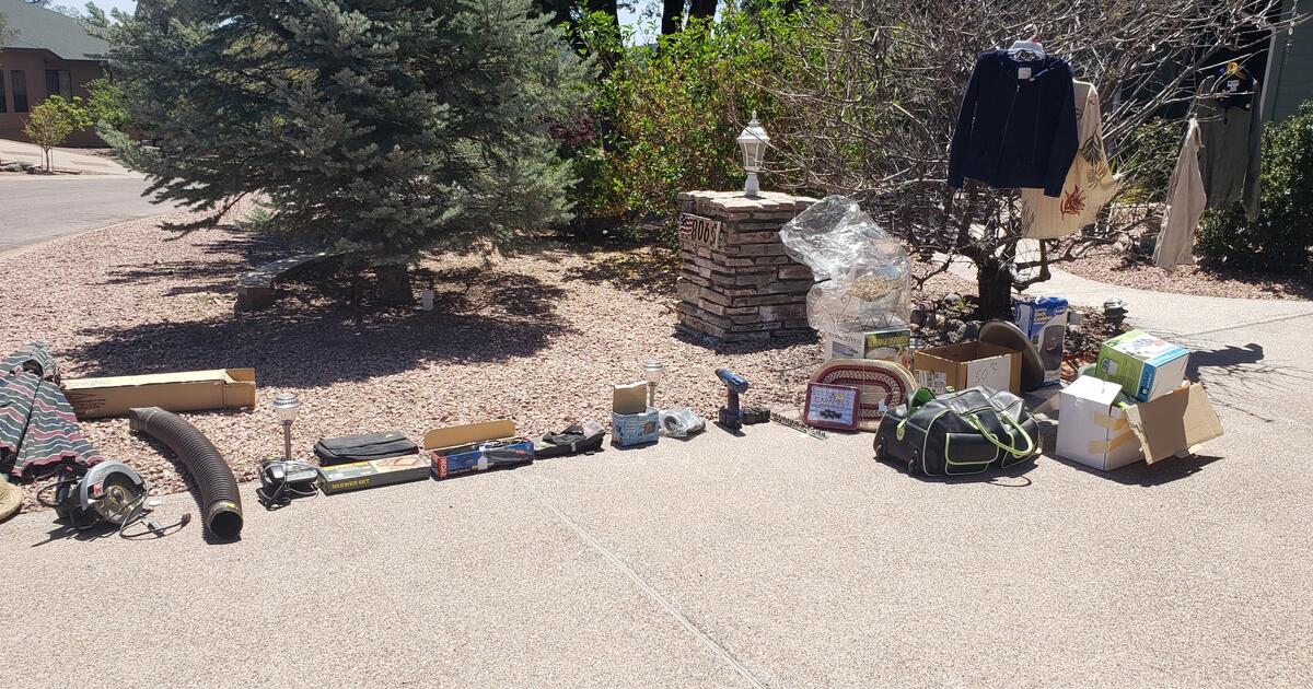 (2) yard sales ) for 1 in Payson, AZ Finds — Nextdoor