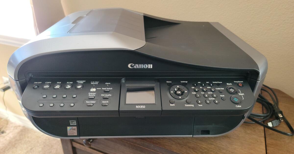 Canon MX-850 ink jet printer for Free in Simi Valley, CA | Finds — Nextdoor