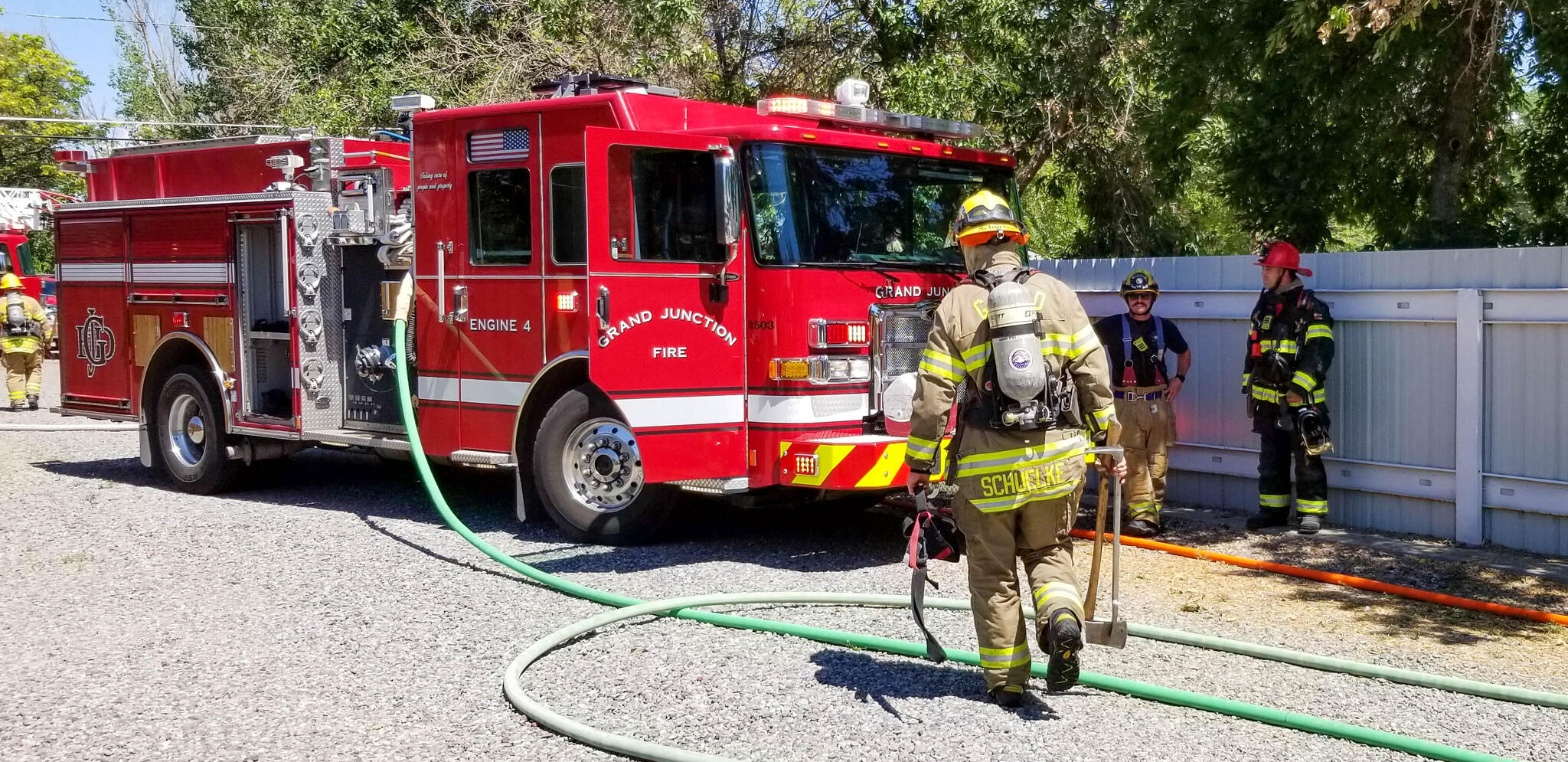 GJFD Responds to Motor Vehicle Fire (Grand Junction Fire Department