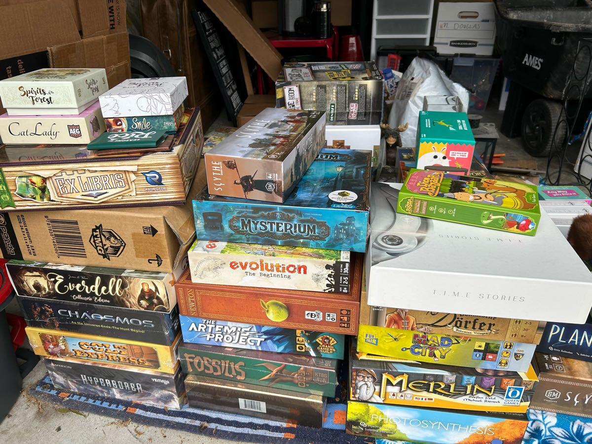 Board Game Garage Sale & More!