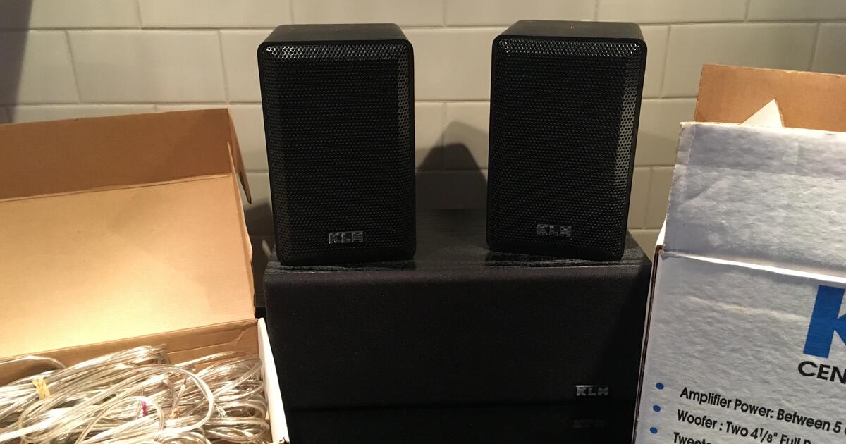 KLH Surround Sound Speakers for 12 in Woodbury, MN Finds — Nextdoor