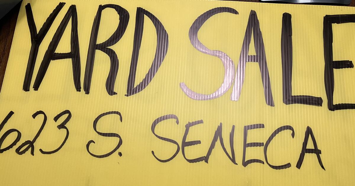 Garage Sale Daytona Beach 623 S Seneca Blvd March 3rd and 4th 8am4pm