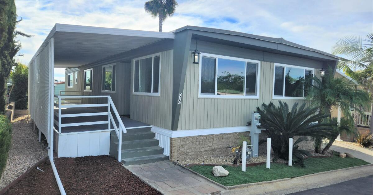 Remodeled Fallbrook Mobile Home for Sale for 200000 in