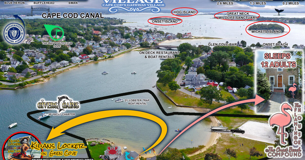 The Onset Beach Compound Resort Houses for Short Term Vacation Rentals