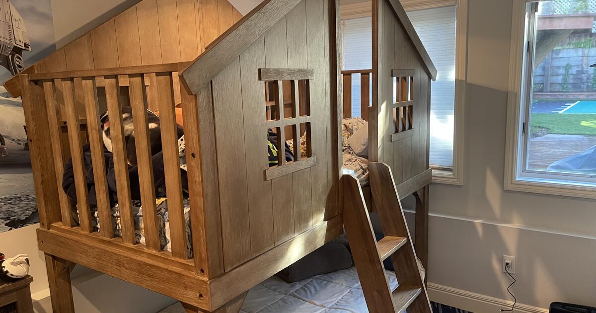 FS Pottery Barn Kids Treehouse Loft Bed for 700 in Shelton, WA For Sale & Free — Nextdoor