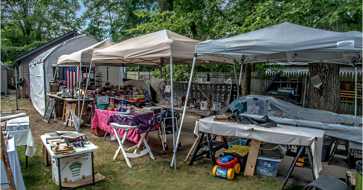 Mega multi family garage sale 38 Woodward Heights, Pleasant Ridge for