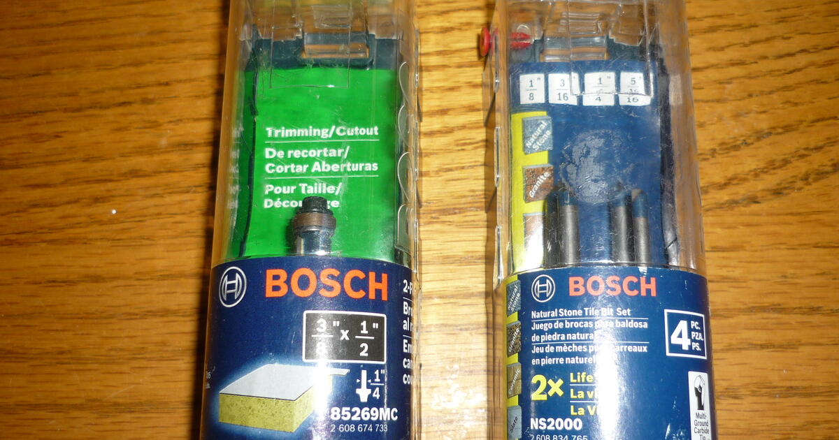 2 Brand New Bosch Accessories Orig 40 for 15 in Ocala, FL For