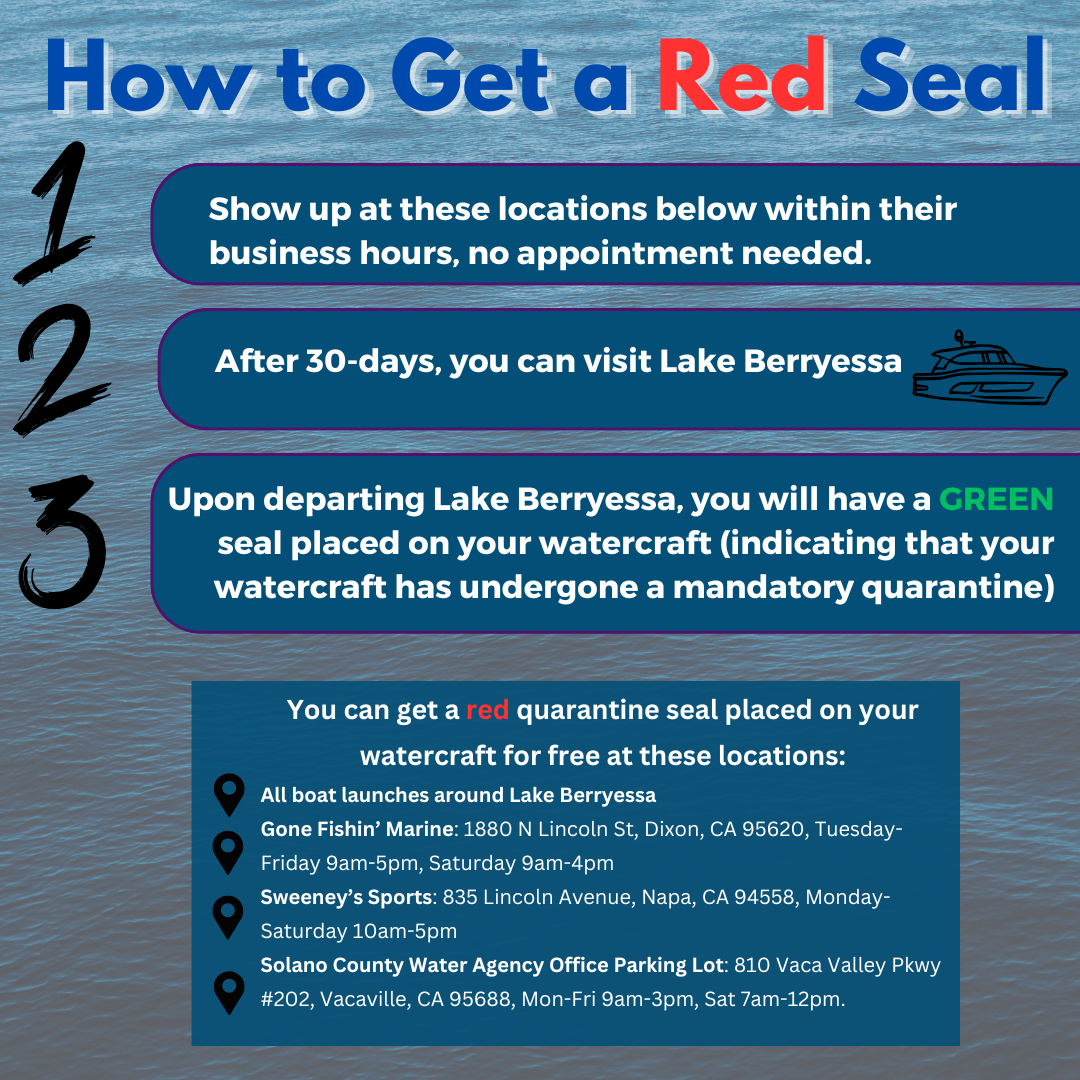Planning on visiting Lake Berryessa this winter?