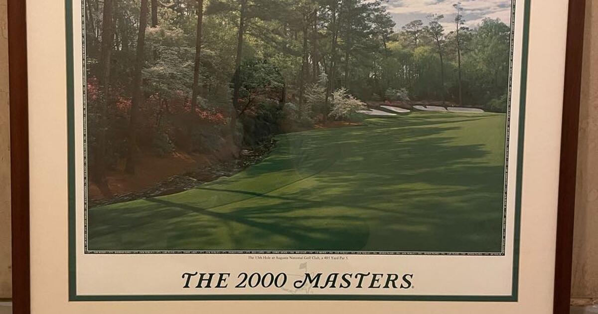 2000 Masters 13th Hole Augusta For 250 In Portland OR For Sale 2000 masters 13th hole augusta for 250 in portland or for sale