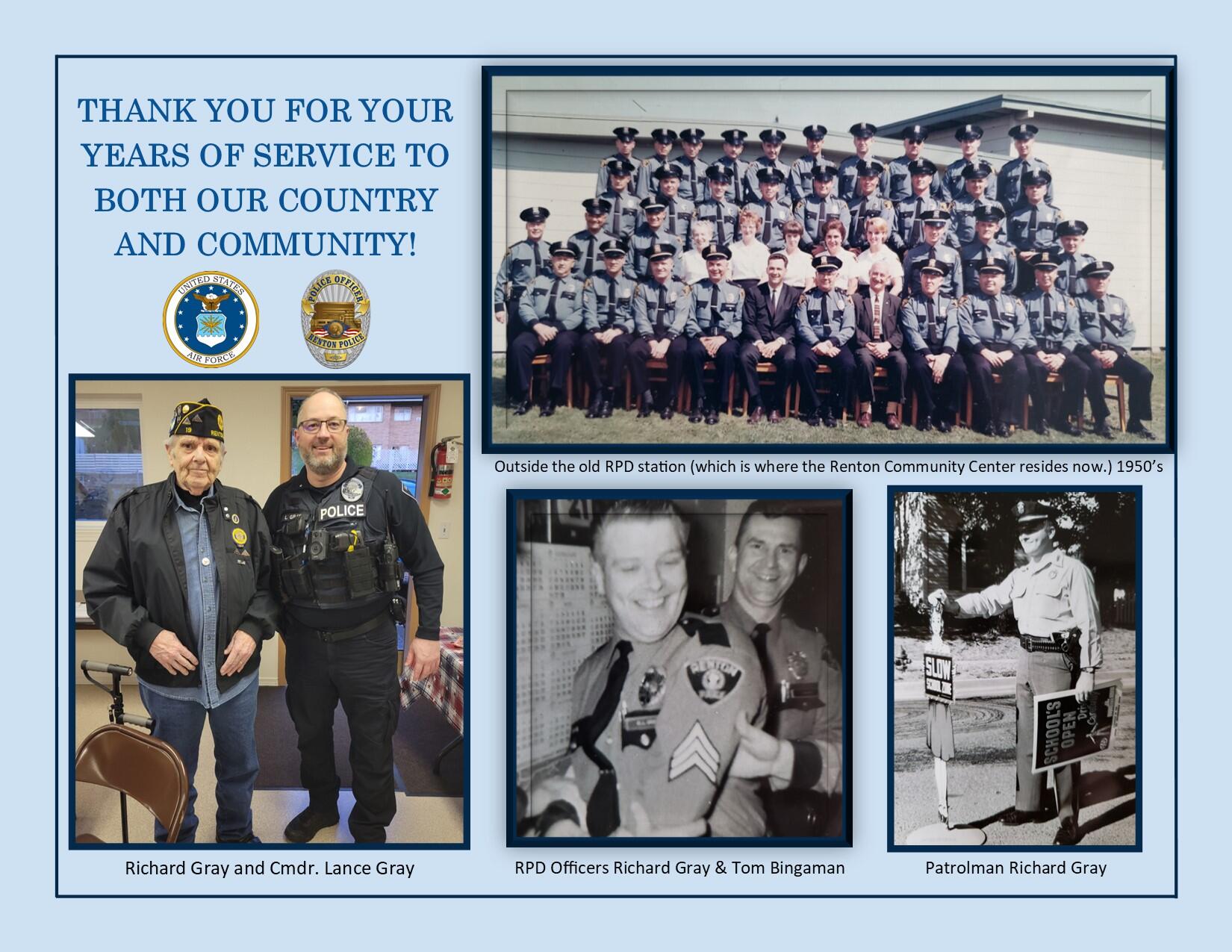 JOIN US IN SAYING 'THANK YOU' TO BOTH CMDR. LANCE GRAY & FORMER OFCR ...