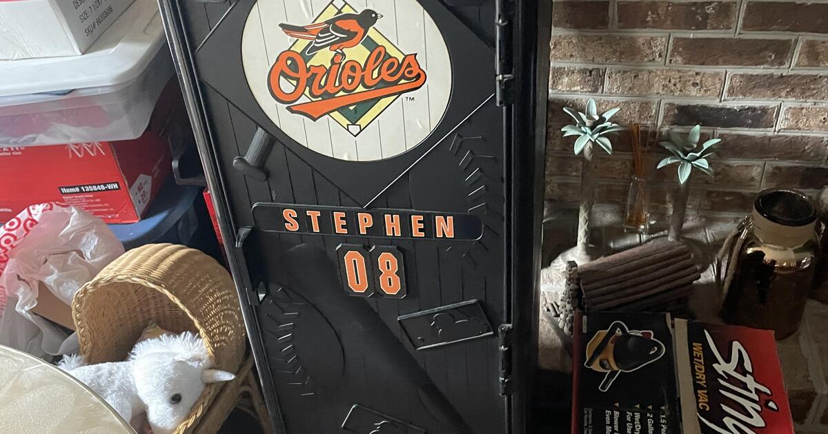 Kids Ravens Locker and Orioles Locker for playroom for $50 in Ellicott ...