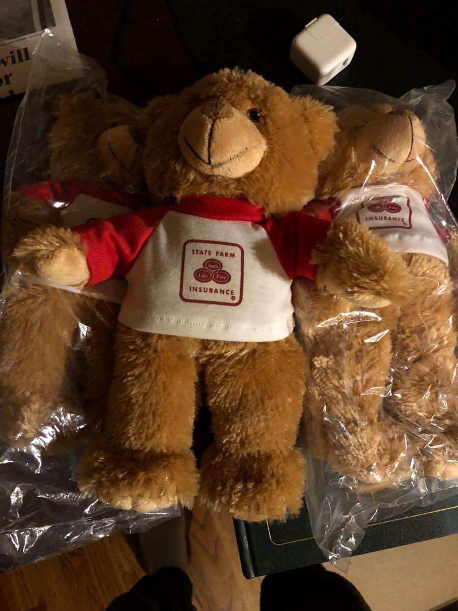 State farm clearance teddy bear