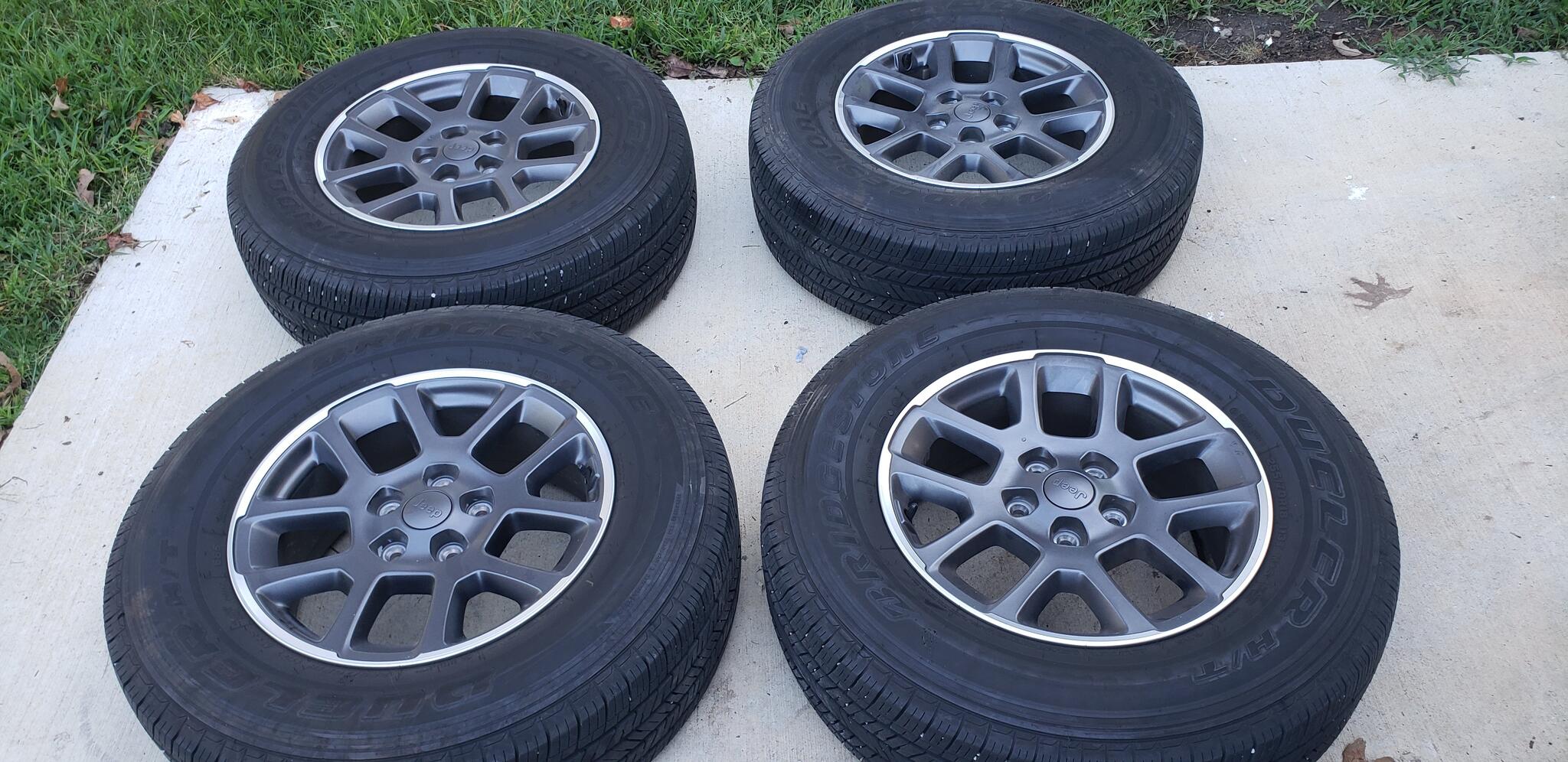 Jeep Tires and Rims for sale size 18. for 325 in Memphis, TN For