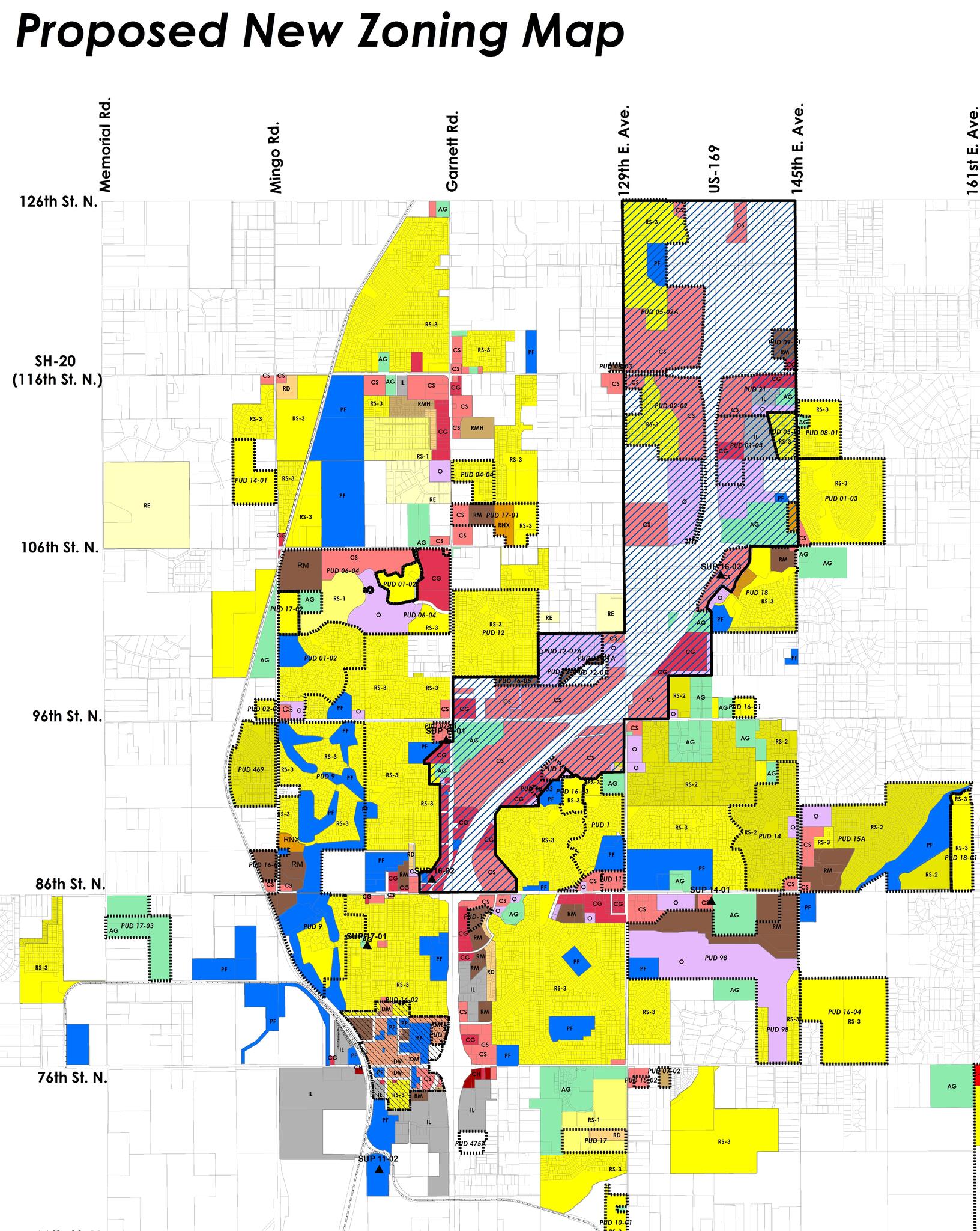 Proposed New Zoning Map (City of Owasso) — Nextdoor — Nextdoor