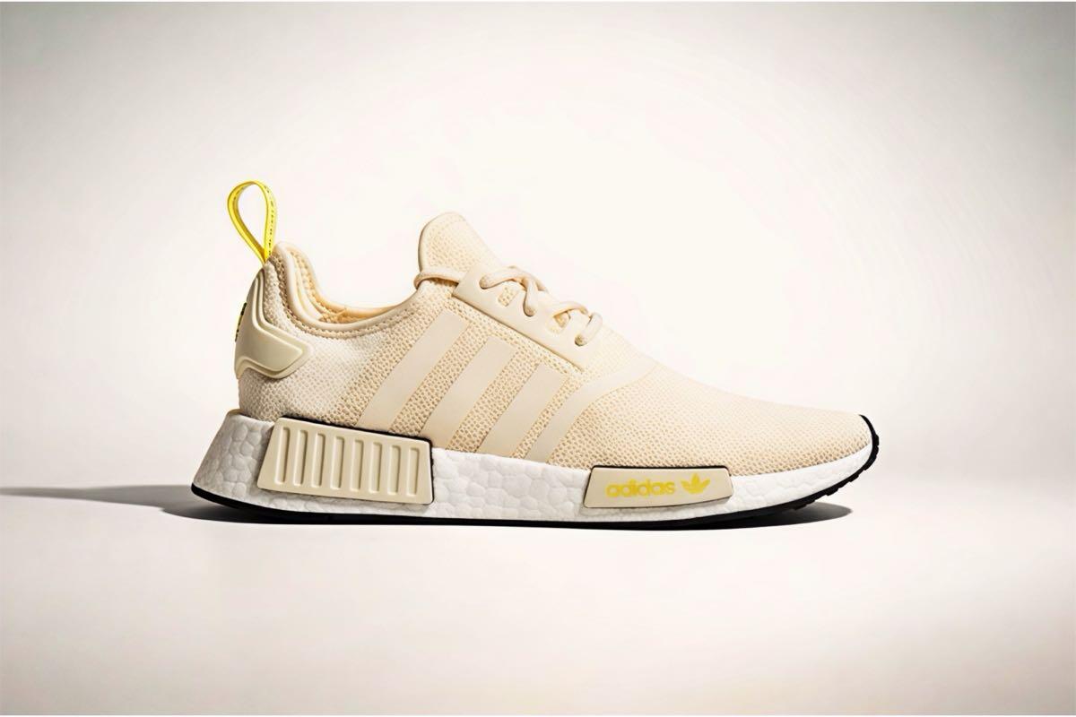 adidas gazelle silver green womens adidas NMD_R1 Strap Shoes - Women's - Cloud White / Lucid Blue