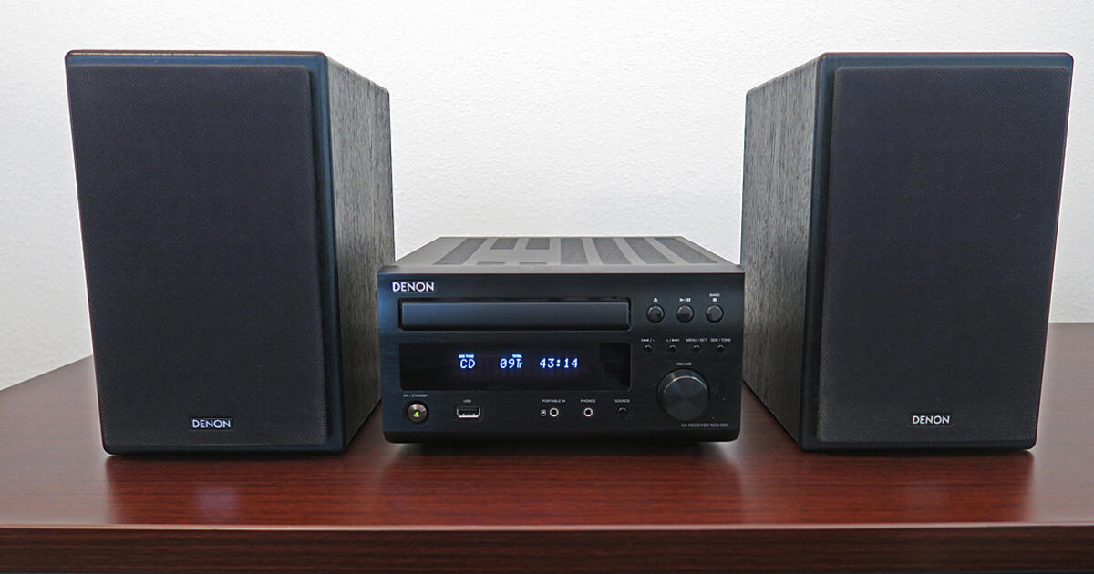 DENON RCD-M37 COMPACT CD/AM/FM RECEIVER. for $150 in Ventura, CA | For ...