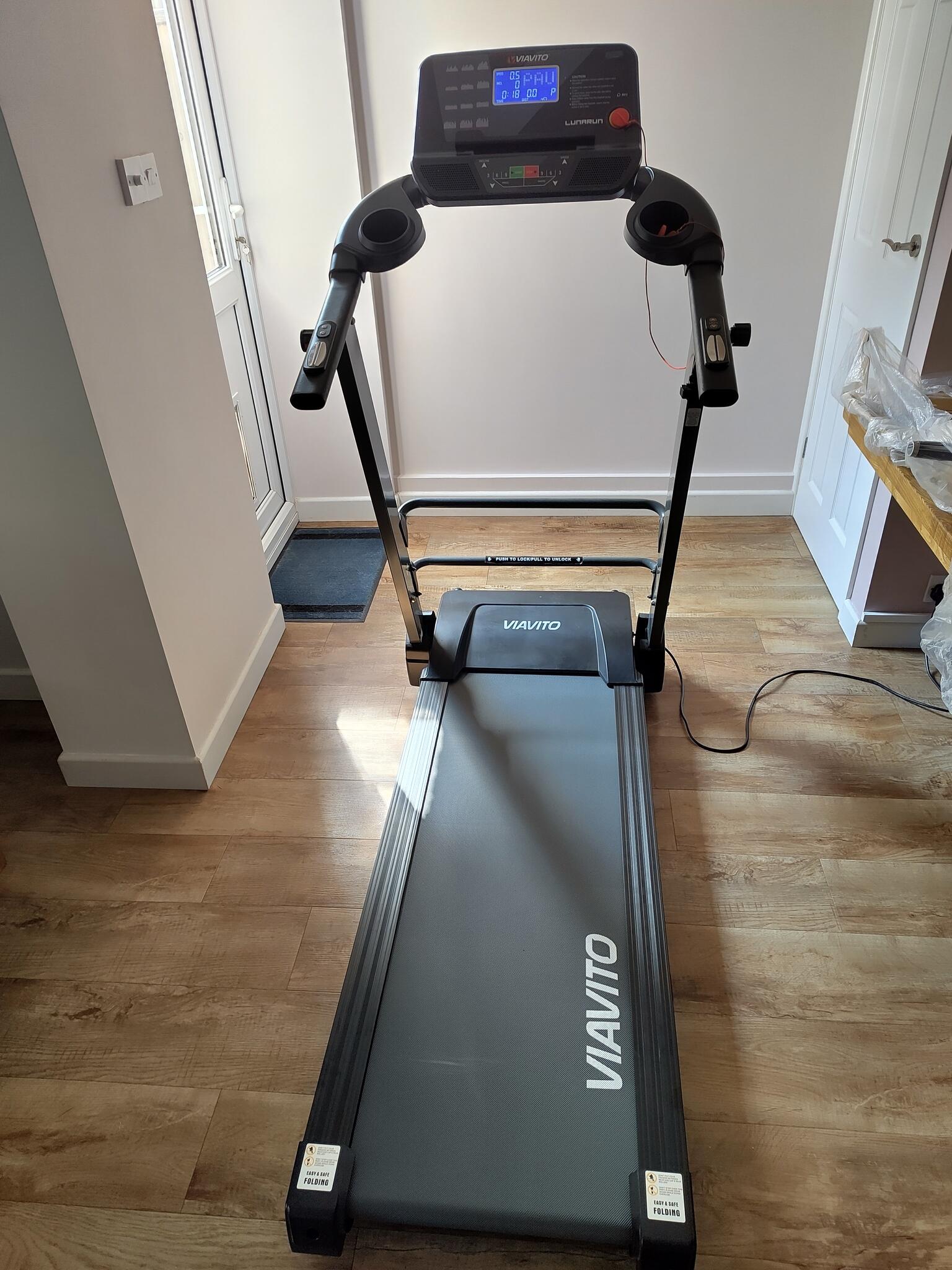 Exercise Viavito Luna Run Treadmill Viavito Lunarun Fold Flat