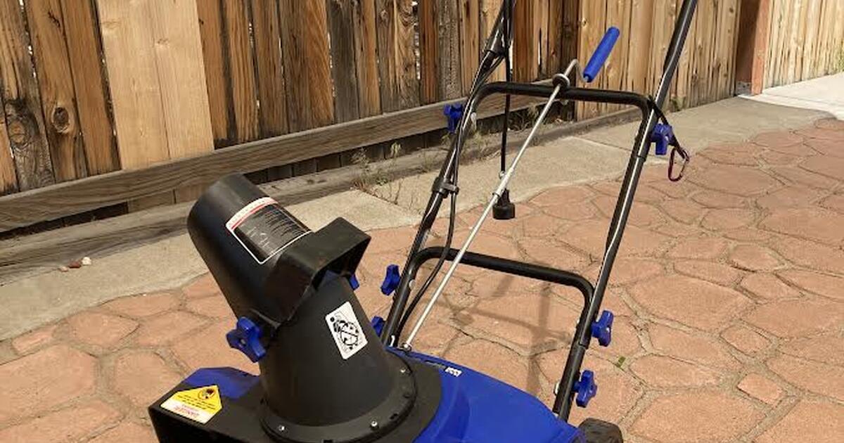 Electric Snow Blower in Reno, NV | For Sale & Free — Nextdoor